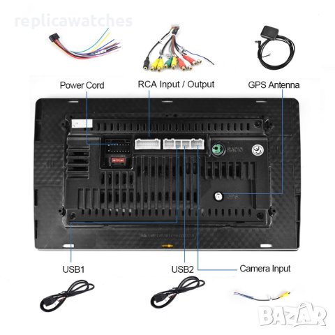 Мултимедия за кола 9"/10" андроид, gps, снимка 5 - Аксесоари и консумативи - 40631461