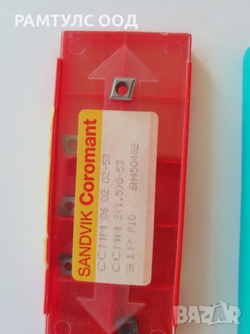 Оригинални сменяеми пластини CCMT-06 и борщанги, снимка 3 - Други инструменти - 38012434