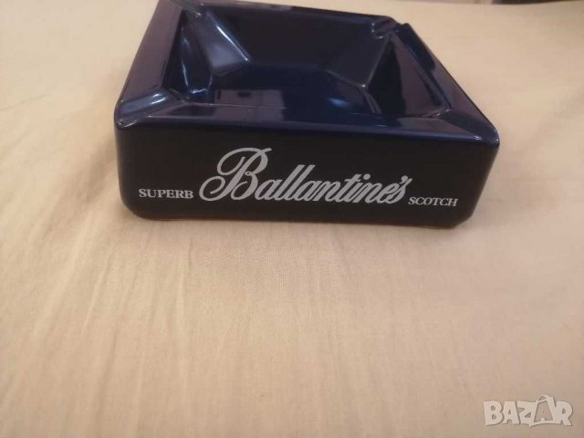 Стар голям порцеланов пепелник Ballantines, Англия., снимка 9 - Колекции - 30434549