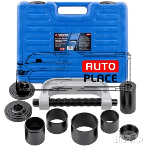 Скоба и втулки за монтаж и демонтаж на лагери и шарнири 10 части Forsage