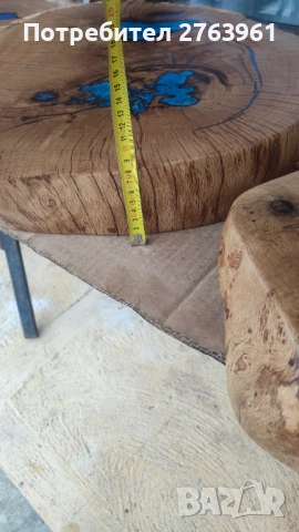 Дървен плот и шайби от дъб, снимка 2 - Маси - 53940600