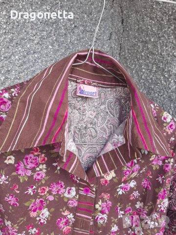 Къса Дамска риза на цветя,S размер, снимка 4 - Ризи - 40129600