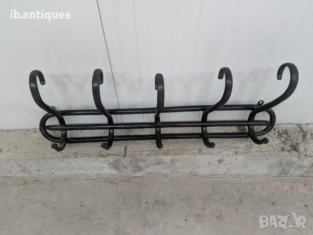 Стара стенна закачалка във "Виенски стил", снимка 2 - Антикварни и старинни предмети - 52591720