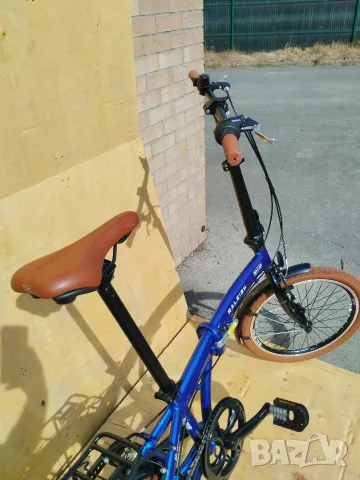 Сгъваем велосипед Raleigh Stow-A-Way 20" (7 скорости Shimano) – Изключително запазен, снимка 11 - Велосипеди - 56038210