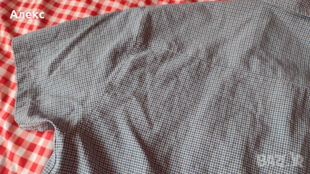 Fjällräven мъжка риза къс ръкав размер Л, снимка 9 - Ризи - 53290960