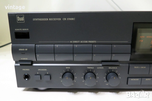 Dual CR 3700RC, снимка 2 - Ресийвъри, усилватели, смесителни пултове - 53311481