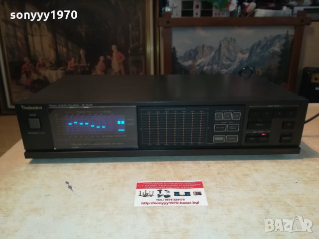 TECHNICS EQUALIZER-MADE IN JAPAN 2301221730, снимка 10 - Ресийвъри, усилватели, смесителни пултове - 35535009