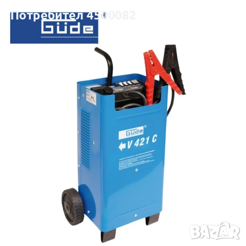 Зарядно - стартерна количка за акумулатор Güde V 421 C (12V / 24V)