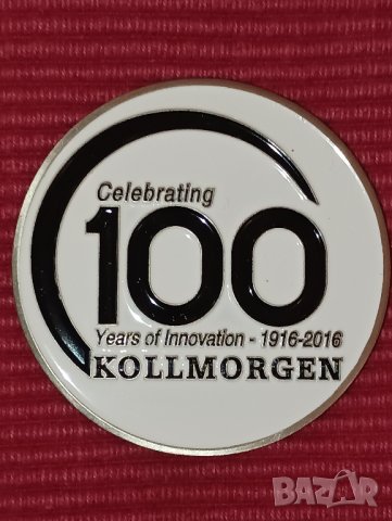 Плакет 100 години иновации KOLLMORGEN, САЩ. , снимка 1 - Антикварни и старинни предмети - 42745310