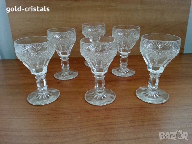  кристални чаши чашки
