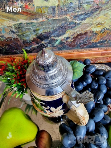 Керамична халба , снимка 4 - Антикварни и старинни предмети - 51694830