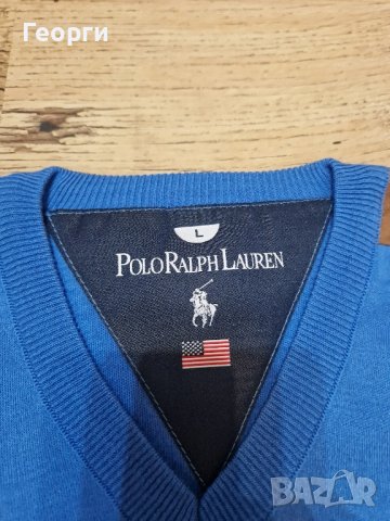 Мъжка фланелката Polo Ralph Lauren Размер L, снимка 3 - Блузи - 42860753