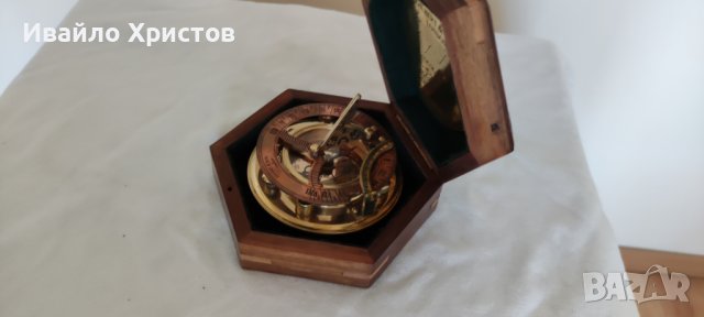 Корабен компас- ръчно изработена реплика, снимка 5 - Антикварни и старинни предмети - 37957055