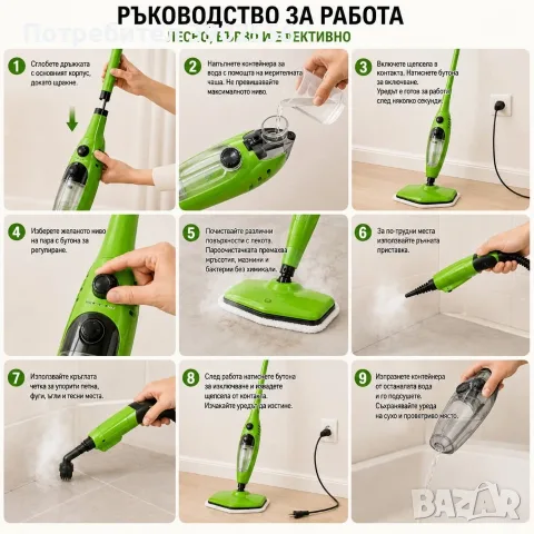 прахосмукачка + парочистачка, снимка 2 - Прахосмукачки - 56252188