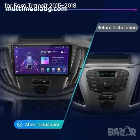 Ford Transit 2013-2021 Мултимедия Навигация Android, снимка 2 - Аксесоари и консумативи - 50070675
