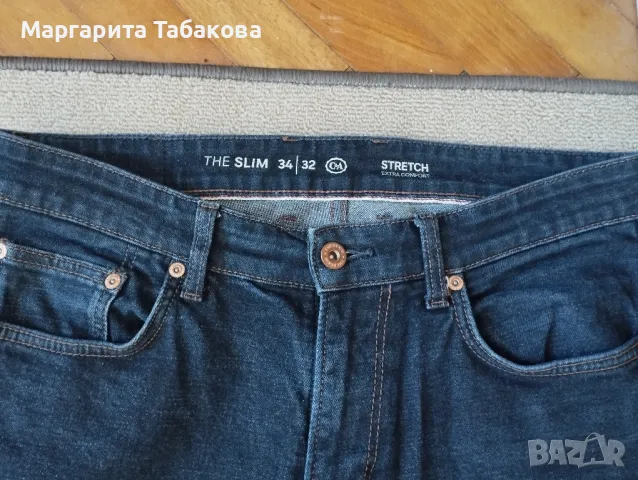 Мъжки дънки слим модел, снимка 2 - Дънки - 48728601