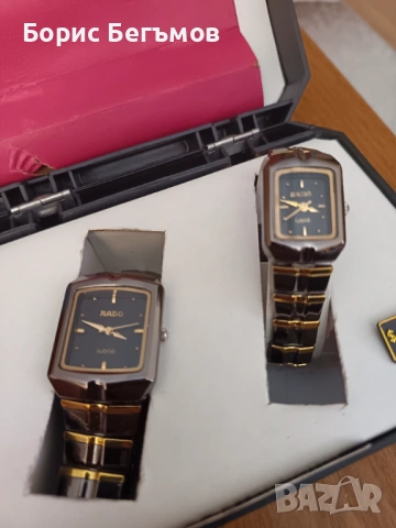 Комплект дамски часовници Радо/Rado Jubile, снимка 3 - Дамски - 53272350