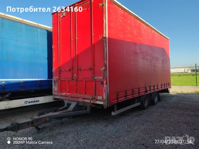 Ремърке за камион , снимка 2 - Ремаркета - 56388643