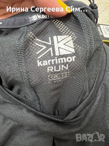 Спортна блуза без цип Karrimor размер 12 (М), снимка 5 - Блузи с дълъг ръкав и пуловери - 38376728