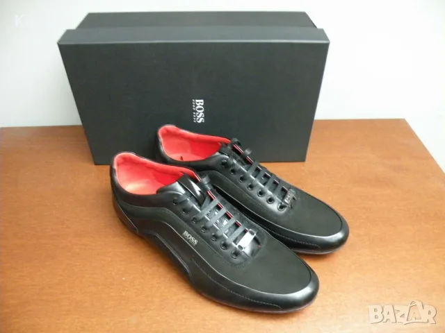 мъжки НОВИ кецове Tommy Hilfiger маратонки Hugo BOSS обувки естествена кожа маратонки сникърси Томи, снимка 13 - Кецове - 56072565