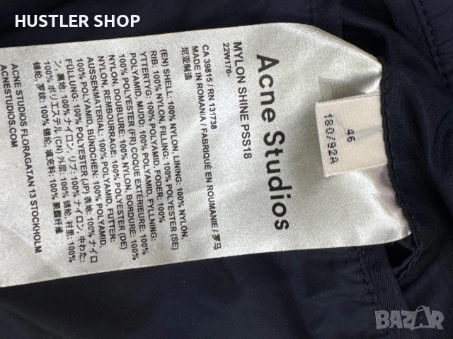 Мъжко яке ACNE STUDIOS BOMBER JACKET.Размер S, снимка 8 - Якета - 52554013
