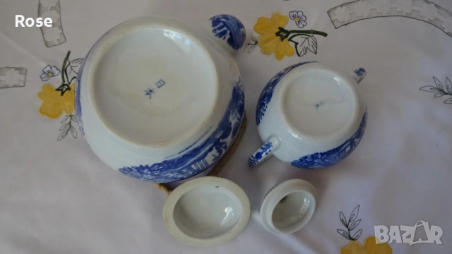 Чайник и захарница  (Nippon),  Япония.                            , снимка 8 - Сервизи - 52282555