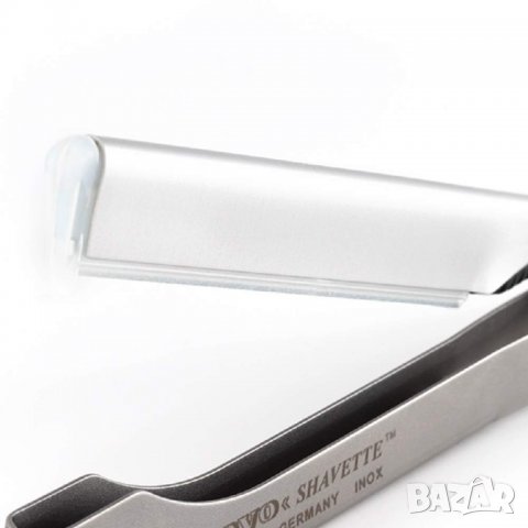 DOVO Shavette бръснач със сменяеми ножчета, снимка 3 - Друго оборудване - 35550898