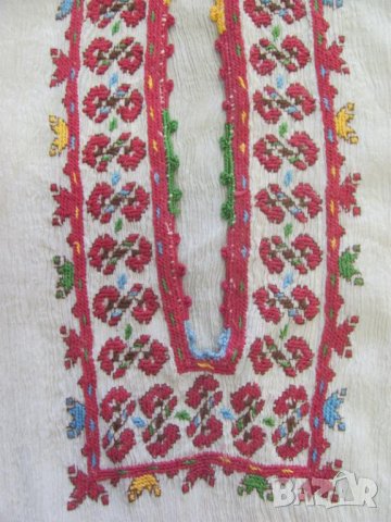 19 век Женска Риза Ръчна Бродерия Кенар, снимка 3 - Антикварни и старинни предмети - 36590606