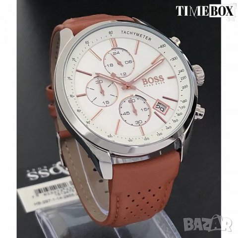 Hugo Boss 1513475 Grand Prix Chronograph. Нов мъжки часовник, снимка 2 - Мъжки - 38807675