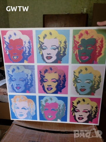 Pop Art Мерилин Монро, принт, снимка 3 - Картини - 54185589