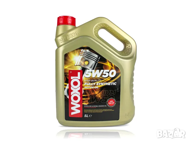 Синтетично моторно масло WOXOL 5W50 SN/CF 5L