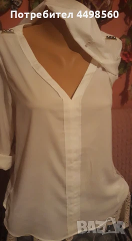 ZARA Бяла Риза, снимка 3 - Ризи - 51208831