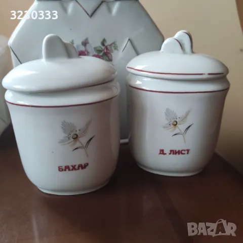 Порцеланови буркани стари, снимка 11 - Аксесоари за кухня - 49694347
