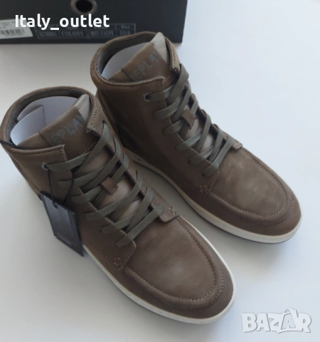 Нови и Оригинални боти Replay размер 40, естествена кожа, снимка 7 - Мъжки боти - 53130879