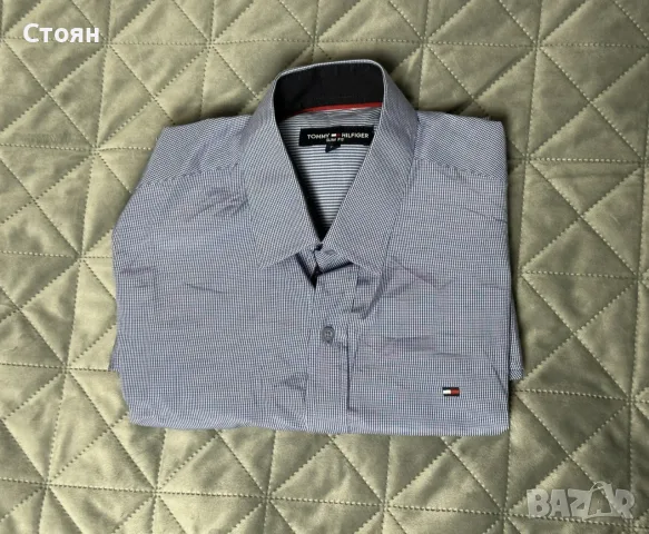 Мъжка риза Tommy Hilfiger размер S, снимка 4 - Ризи - 56144256