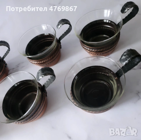 Чаши с ковано желязо, снимка 2 - Чаши - 53972047