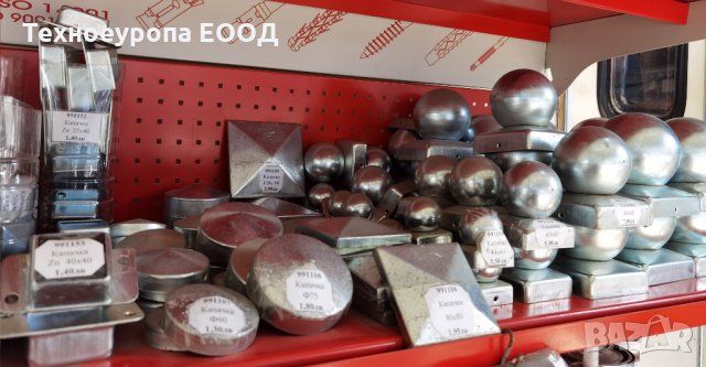 Метални капачки за оградни колове, снимка 3 - Строителни материали - 31937917