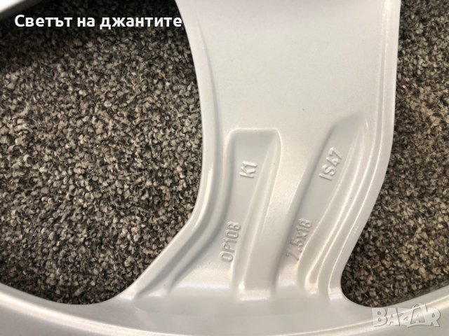 Джанти 18 Цола 4х100 Опел Opel Adam Corsa B OPC Astra Tigra B /Нови/ Оригинални  , снимка 10 - Гуми и джанти - 39696394