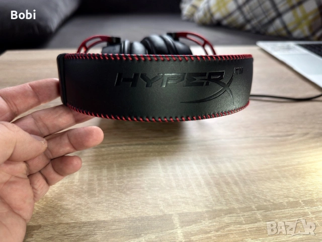 HyperX Cloud Alpha (червено/черно) , снимка 3 - Слушалки и портативни колонки - 53126353