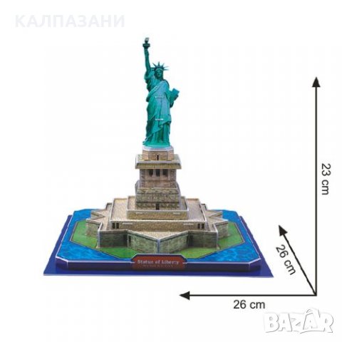 CubicFun 3D Пъзел STATUE OF LIBERTY , снимка 2 - Игри и пъзели - 29626854