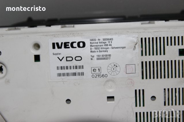 Километраж Iveco Daily III (1999-2006г.) 500366403 / 2.8 JTD, снимка 4 - Части - 42728510