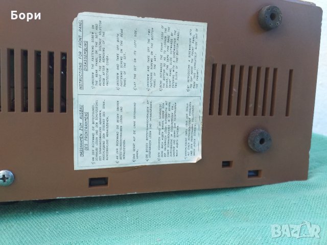 Telefunken Caprice 101 /1968г, снимка 8 - Радиокасетофони, транзистори - 29792521