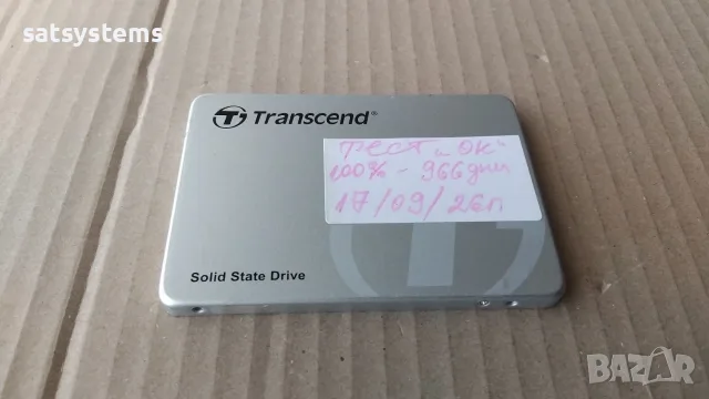 SSD Transcend TS120GSSD220S 120GB SATA 6.0Gb/s, снимка 2 - Твърди дискове - 56169296