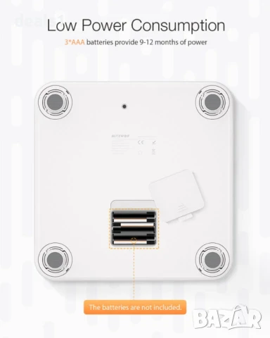 BlitzWolf BW-SC1 Интелигентен кантар, снимка 8 - Друга електроника - 51016865