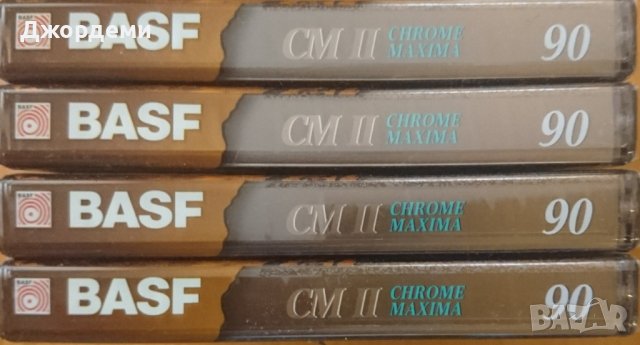 Аудио касети /аудио касета/ BASF CM II Chrom Maxima 90 мин. 2 броя, снимка 3 - Аудио касети - 38188060
