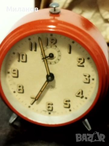 Стар френски будилник, настолен часовник, снимка 5 - Антикварни и старинни предмети - 53240510