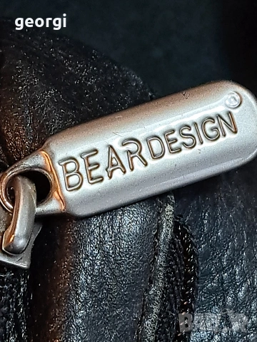 чанта от естествена кожа за през рамо Bear Design 34/3, снимка 5 - Чанти - 53932864