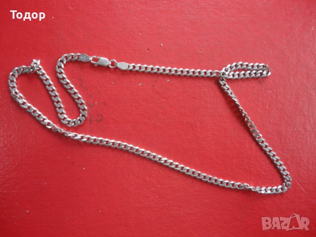 Невероятна сребърна верижка ланец 925 , снимка 3 - Колиета, медальони, синджири - 39941188