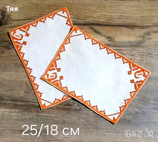 Ленена панама , снимка 2 - Покривки за маси - 49030717