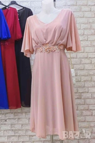 💐Дълги официални рокли с нежни цветя  , снимка 2 - Рокли - 50622913